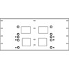 Peerless Triple Metal Stud Wall Plate WSP716-GB
