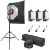 Photoflex Constellation3 Large SilverDome Kit, with Fluorescent &amp; Tungsten Lamps