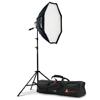 Photoflex 3' Octodome nxt Softbox Kit with 3' OctoDome nxt, Starlite QL, OctoConnector, 8' LiteStand, 1-500w &amp; 1-1000w Lamp, Gig Bag