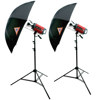 Photoflex StarFlash 300 Gemini Umbrella Kit SKSF300243UR, Flash/Lighting > Monolights > Monolight Outfits > Photoflex Monolight Outfits