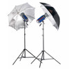 Photoflex StarFlash 650 Gemini Umbrella Kit SKSF650243UR, Flash/Lighting > Monolights > Monolight Outfits > Photoflex Monolight Outfits