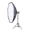 Photoflex StarFlash 150Watt 5' OctoDome Kit with 5 ft. Medium OctoDome SoftBox, Medium LiteStand,