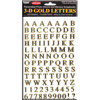 Pioneer Self-Adhesive 3-D Gold Letters for Scrapbooks.