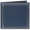 Pioneer Full Size Post Style Album, holds 204 4x6" Photos 6 per Page, Black Pages, Cover Color Bay Blue.