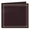 Pioneer Full Size Post Style Album, holds 204 4x6" Photos 6 per Page, Black Pages, Cover Color Burgundy.