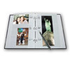 Pioneer Bonded Leather Bi-Directional Memo 3 Ring Photo Album Refill Pages  BTA