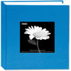 Pioneer Bi-Directional Cloth Frame Photo Album, Bright Cloth Covers, Holds 100 4x6" Photos, 1 Per Page, Color: Sky Blue.