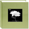 Pioneer Bi-Directional Cloth Frame Photo Album, Bright Cloth Covers, Holds 100 4x6" Photos, 1 Per Page, Color: Sage Green.