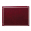 Pioneer Largest Post Bound, Magnetic Page Photo Album with Solid Color Covers &amp; Gold Trim, Holds 20 11.5" x 16" Photos, 10 sheets (20 sides) 1 Per Page, Color: Burgundy.