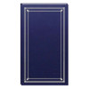 Pioneer Slim Line Post Bound, Clear Pocket Photo Album with Solid Color Covers, Holds 204 4x6" Photos, 6 Per Page, Color: Navy Blue.