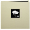 Pioneer Memory Book, 12" x 12" E-Z Load Scrapbook with 10 Archival Pages &amp; Inserts. Cover: Cloth, color Beige,