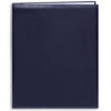 Pioneer Family Memory Album with Solid Color Cover, 8½" x 11" Scrapbook with 10 E-Z Load Archival Pages &amp; Inserts, Navy Blue Covers
