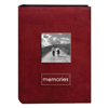 Pioneer Embroidered Patch Faux Suede Photo Album PTCH100 RASPBERRY, Pioneer brand