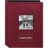Pioneer Embroidered Patch Faux Suede Photo Album PTCH246 RASPBERRY, Pioneer brand