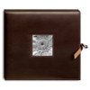 Pioneer 3-Ring Sewn Frame 12x12 Scrapbook Box, Color: Brown