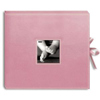 Pioneer 3-Ring Sewn Frame 12x12 Scrapbook Box, Color: Baby Pink