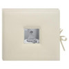 Pioneer 3-Ring Sewn Frame 12x12 Scrapbook Box, Color: Wedding Ivory.
