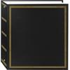 Pioneer Deluxe 3-Ring Album with 100 7-3/4" x 10-3/4" Magnetic Pages, Holds 5x7" Prints, Color: Random Assorted Colors