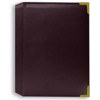Pioneer Oxford Bound Photo Album, Solid Color Sewn Leatherette Burgundy Covers with Brass Accent Corners, Holds 208 4x6" Photos, 2 Per Page