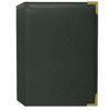 Pioneer Oxford Bound Photo Album, Solid Color Sewn Leatherette Hunter Green Covers with Brass Accent Corners, Holds 208 4x6" Photos, 2 Per Page