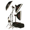 Photogenic PL2515KPW 1500 WS Four PowerLight Monolight Studio Kit 900065