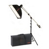 Photogenic StudioMax III AC Traveling Hair Light Boom Arm Kit, with 1 AKC 320 Constant-Color Monolight, 1 HD Stand, 1 Boom Arm, 1 10"x24" Soft Box. (AKC25K)