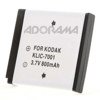 Power2000 KLIC-7001 Replacement Lithium-Ion Rechargeable Battery 3.7v 900mAh forSelect Kodak Digital Cameras ACD-250