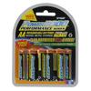 Power2000 AA Rechargeable Batteries, 1.2V Ni-MH, 2950mAh, 10 Pack