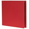Semikolon (Pierre Belvedere) 23 Ring Refillable 14" x 13" Scrapbook Binder, Color: Red