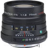 Pentax SMCP-FA 77mm f/1.8 Limited Edition Black Finish Telephoto Lens. 27980