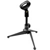 Pyle PMKSDT25 Adjustable Desktop Tripod Microphone Stand PMKSDT25