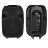 Pyle PPHP1288A 12" 800 W Powered Two-Way Plastic Molded Speaker System PPHP1288A, Pyle brand