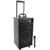Pyle 800 watt VHF Wireless Portable PA System PWMA1080I