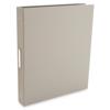 Pina Zangaro Bex 3 Ring Presentation Binder for 8.5x11" Pages, 1" Thick, Gray Finish.