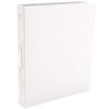 Pina Zangaro Bex 3 Ring Presentation Binder for 8.5x11" Pages, 1" Thick, White Finish.