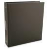 Pina Zangaro Bex 3 Ring Presentation Binder for 8.5x11" Pages, 2" Thick, Black Finish.