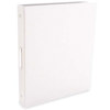 Pina Zangaro Bex 3 Ring Presentation Binder for 8.5x11" Pages, 2" Thick, White Finish.