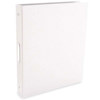 Pina Zangaro Bex 3 Ring Presentation Binder for 8.5x11" Pages, 1/2" Thick, White Finish.