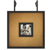 Quadro Designs Cue Corkboard Wood Frame MB12121OPBLK