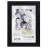 Quadro Designs Black Sliding Metal Frame FM46-100BLK