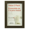 Quadro Designs 4x6" Value Brown Photo Frame FW46VBR2PK-HB