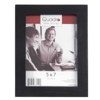 Quadro Designs 301 Flat Basic Series Wood Frame FW57BLK187-ST