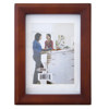 Quadro Designs 5x7 Sidetrax Wood Frame Matted FW57M75BR