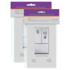 Quadro Designs 5x7 Fridge Frame FA57STNCLG