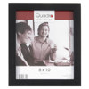 Quadro Designs 301 Flat Basic Series Wood Frame FW810BLK187-ST