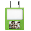 Quadro Designs Avail Whiteboard Frame, Holds 1 - 4x6 Photo, Table Top or Hang From a Cubicle Wall, Color: Green.