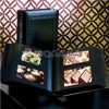 Renaissance Albums - Cortina Album Removable Pages, Up to 5x5, Black with Silver Gilding (5 Pack)