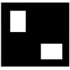 Renaissance Albums - The Box Large Mount, 1-4x5 and 1-5x4 Rectangular Opening, (Pack Of 3 Mounts)