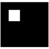 Renaissance Albums - The Box Large Mount, 4x4 Corner Offset Square Opening, (Pack Of 3 Mounts)