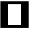Renaissance Albums The Box Large Mount, 7" x 10" Rectangular Opening, (Pack Of 3 Mounts)